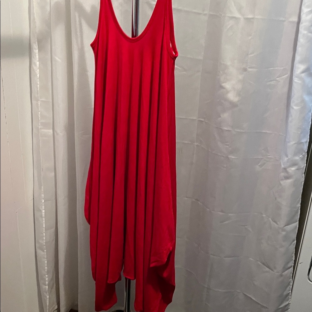 Red comfy one piece